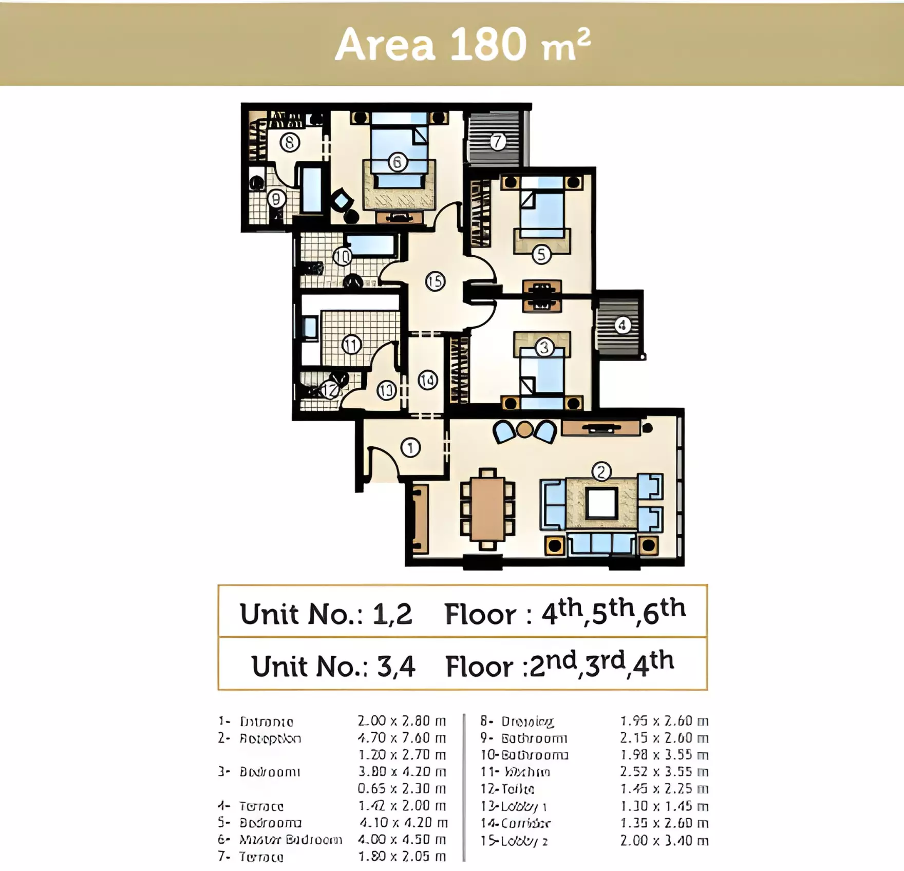 Unit floor plan image