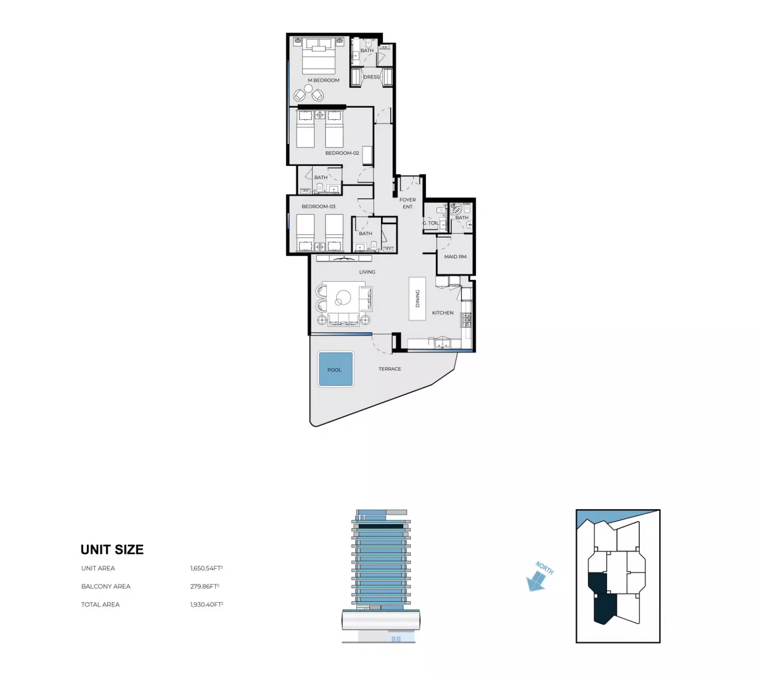 Unit floor plan image