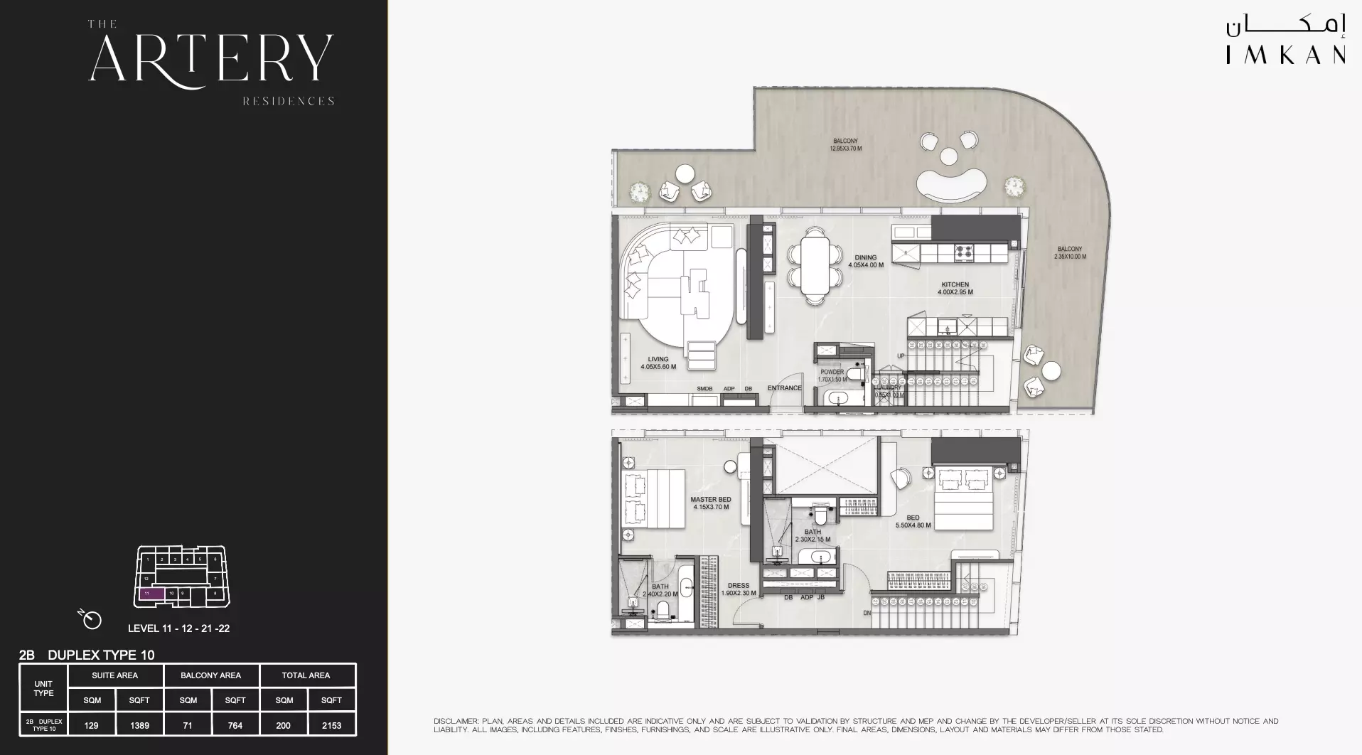 Unit floor plan image
