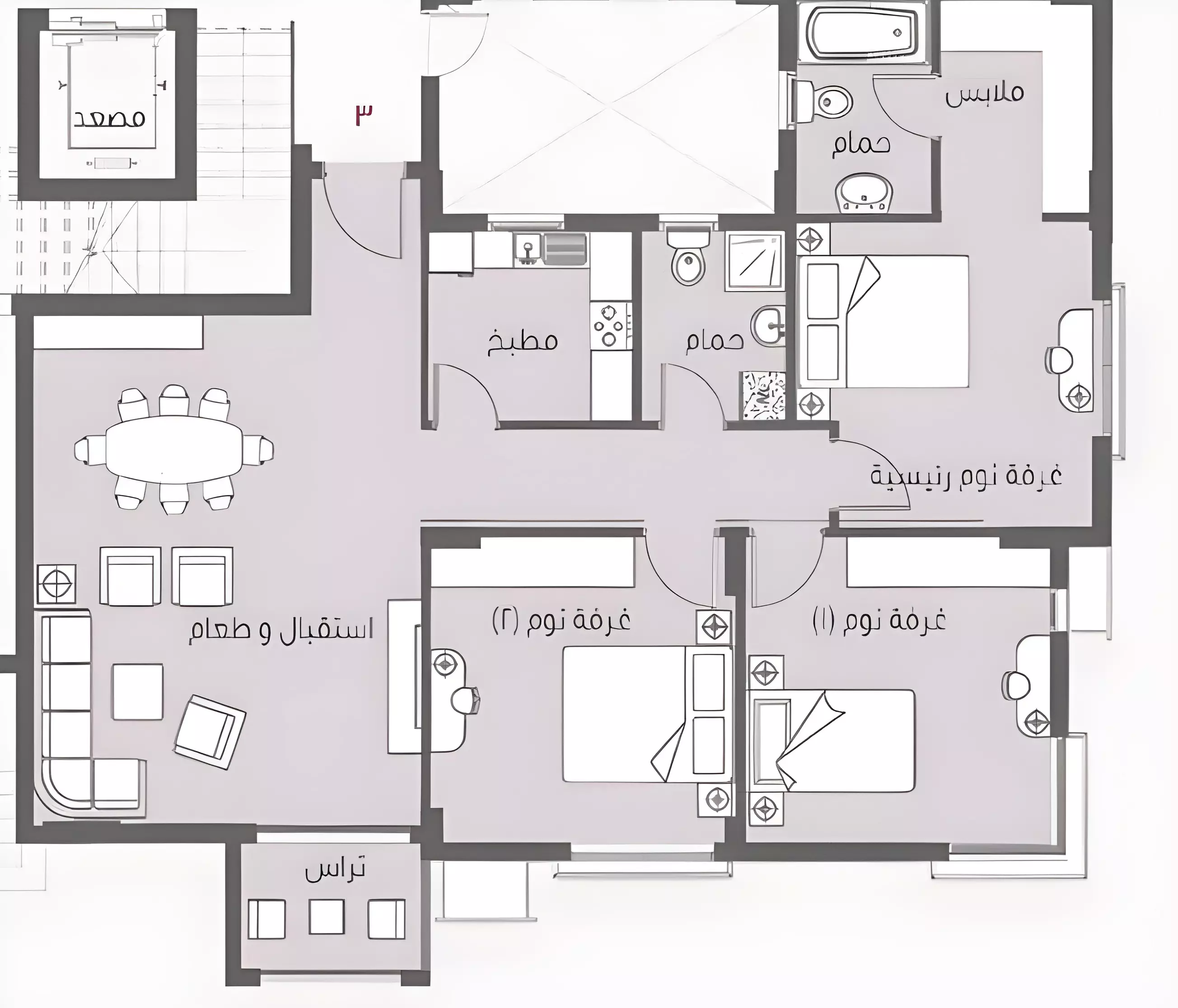 Unit floor plan image
