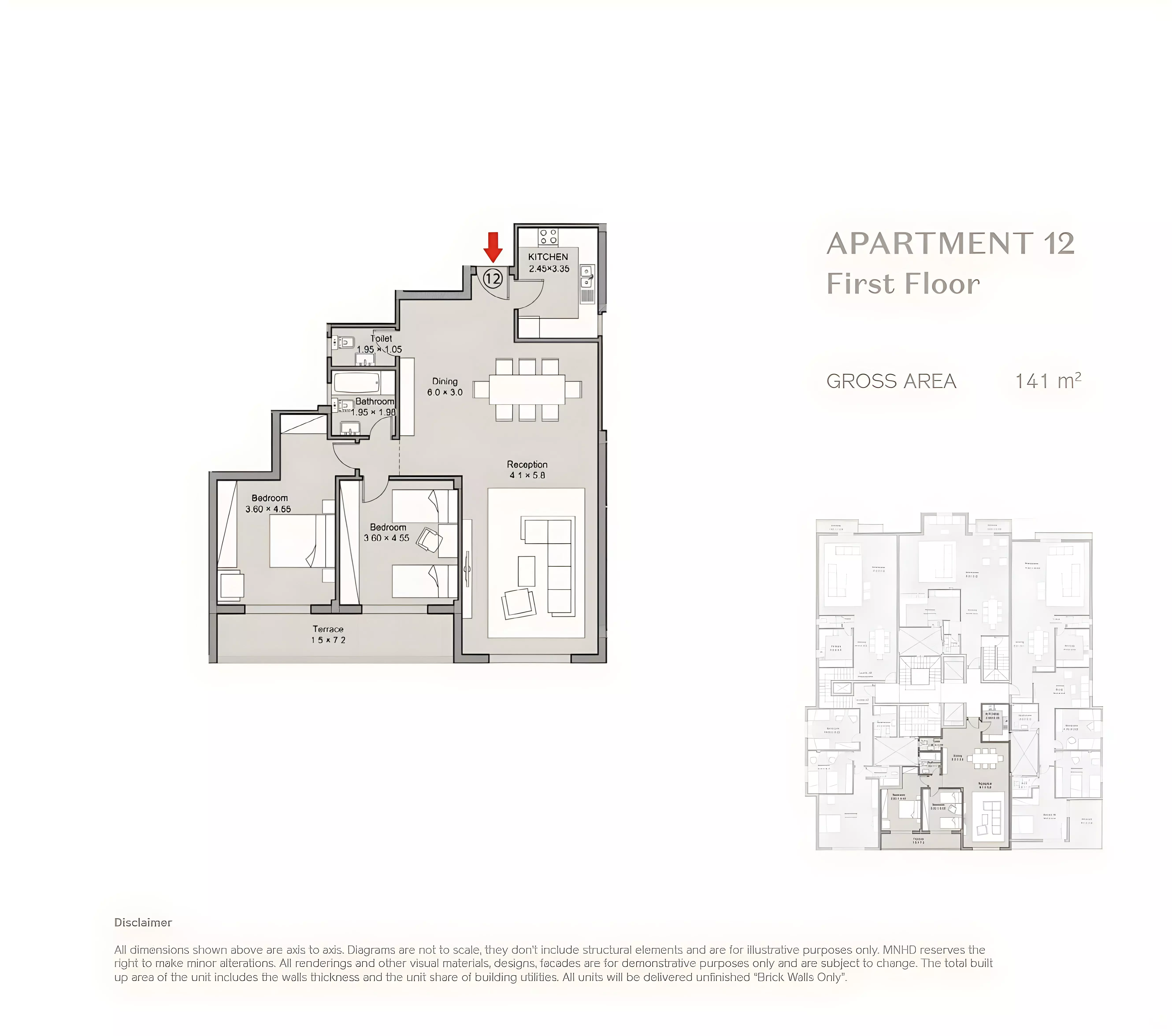 Unit floor plan image