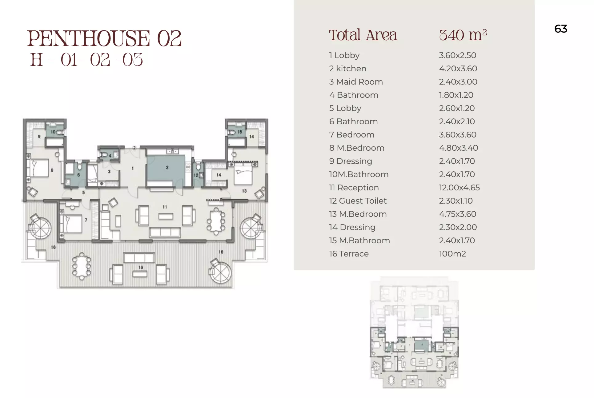 Unit floor plan image