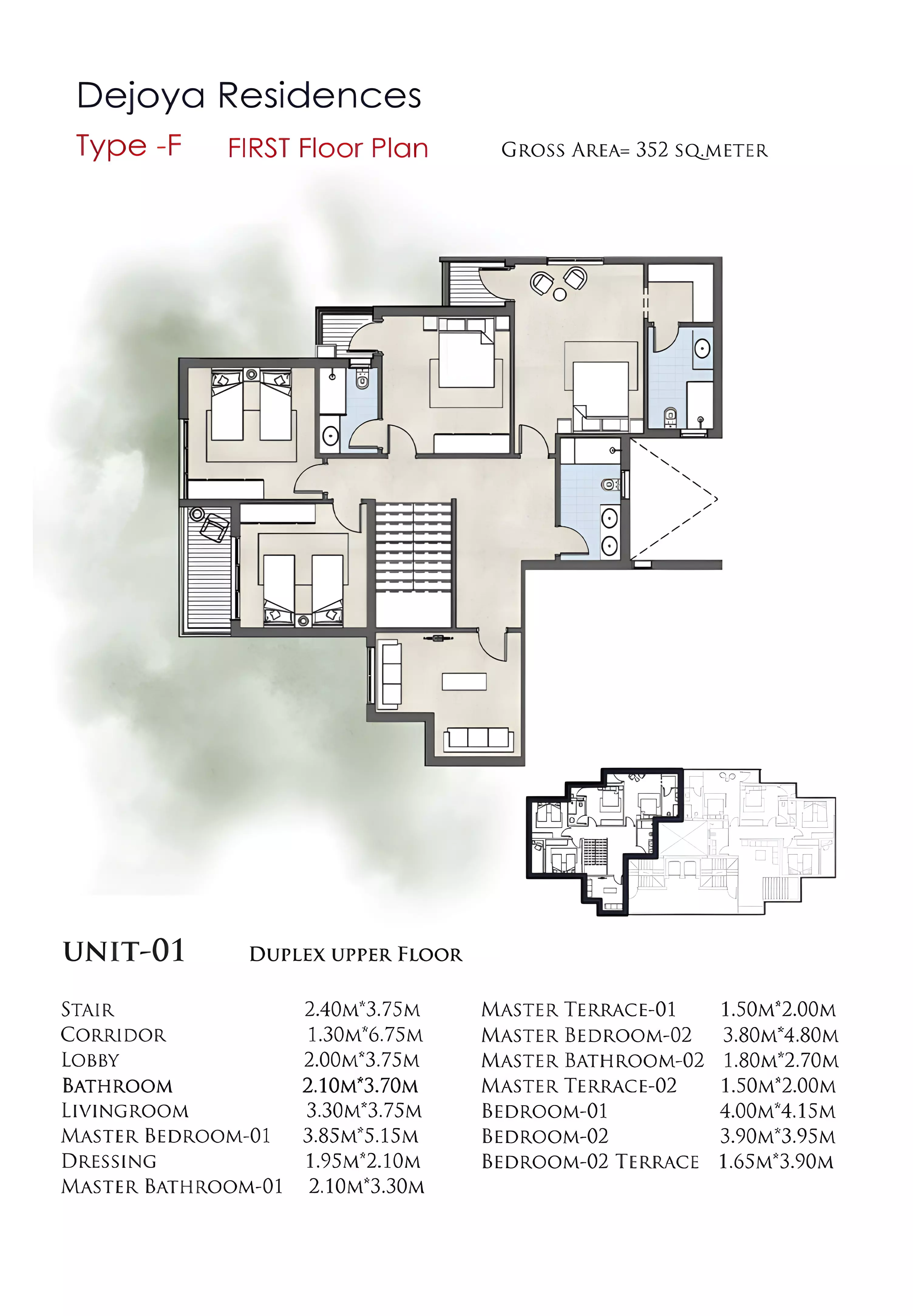 Unit floor plan image