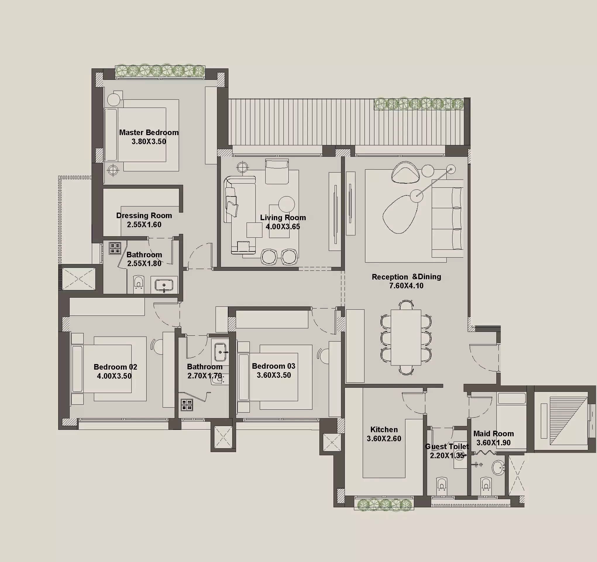 Unit floor plan image