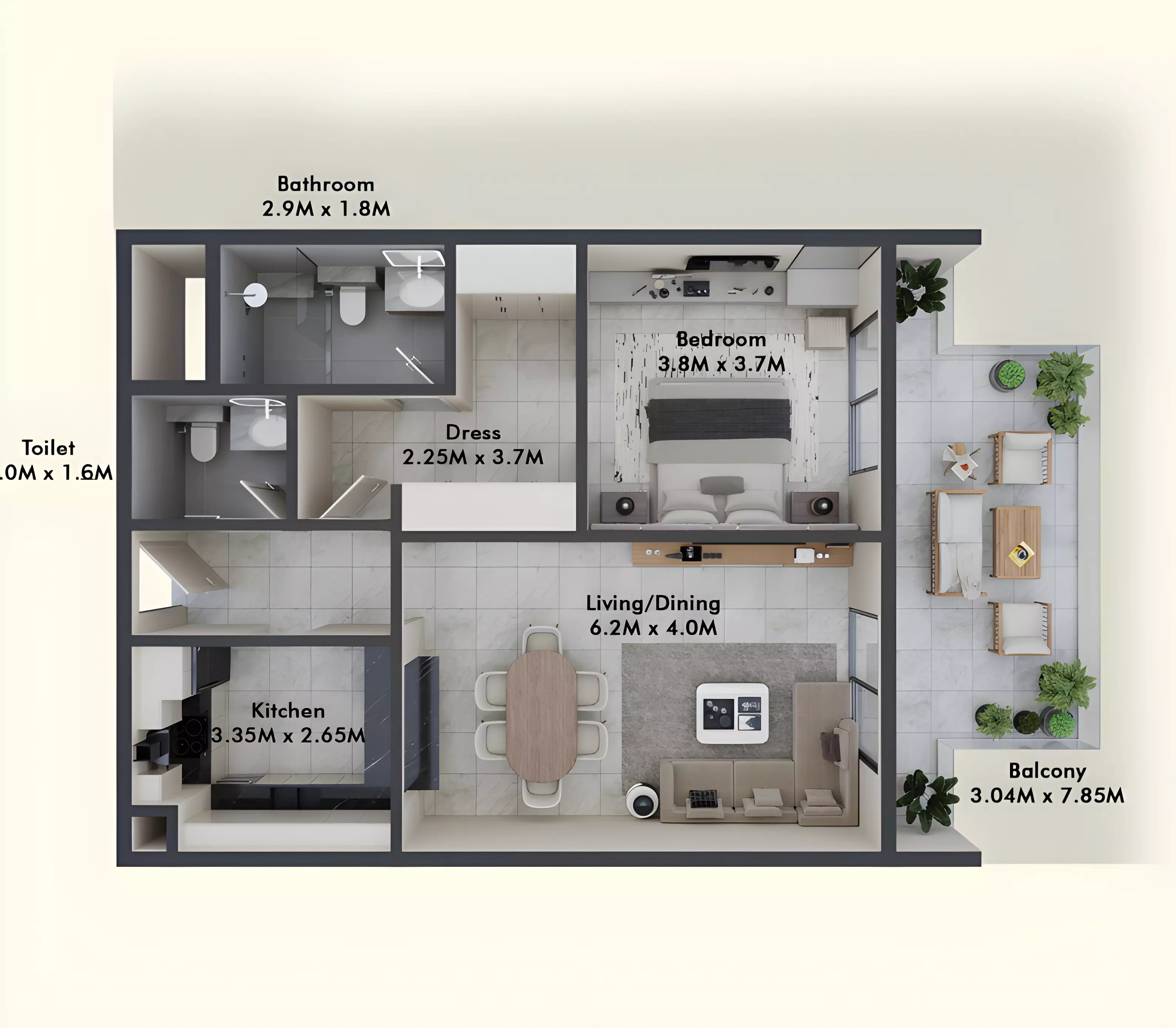 Unit floor plan image