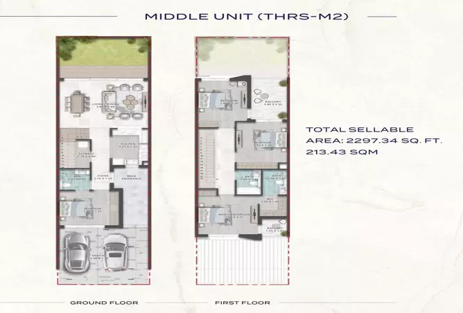 Damac Riverside - Sage — 4BR floor plan