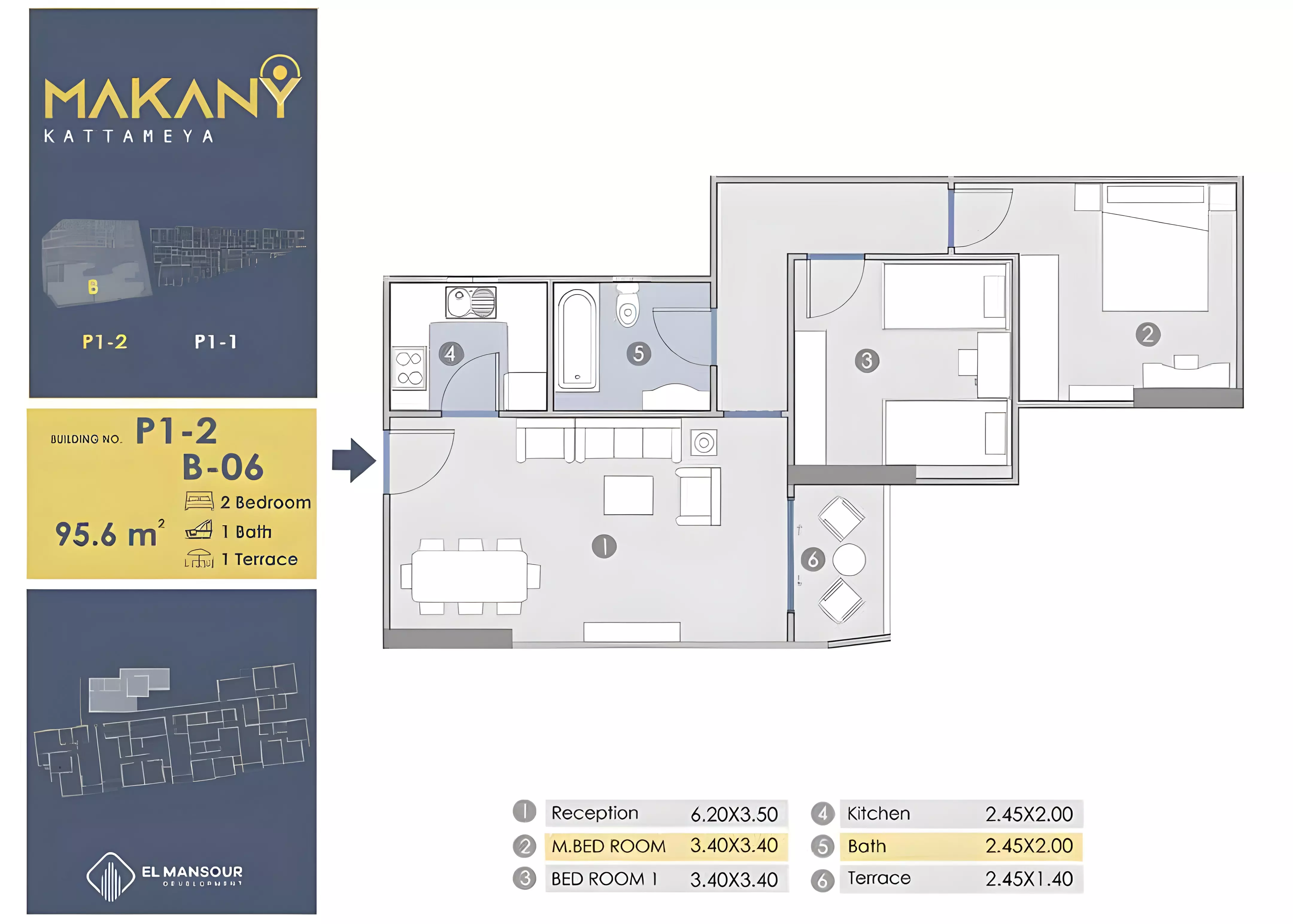 صورة مخطط ارضية الوحدة