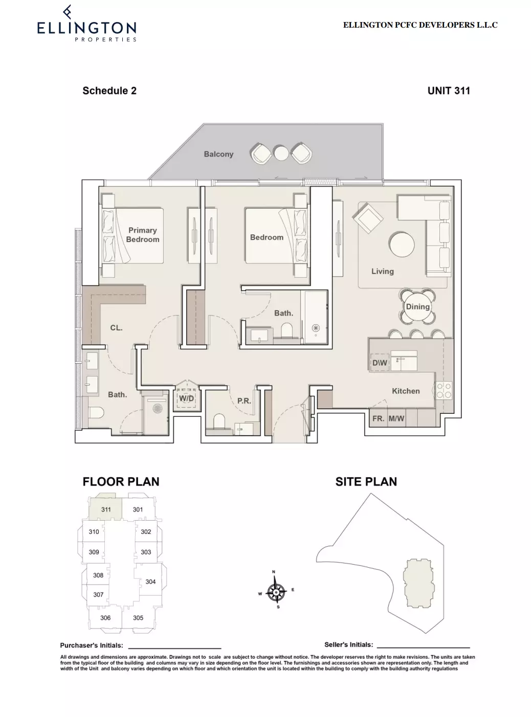 Unit floor plan image
