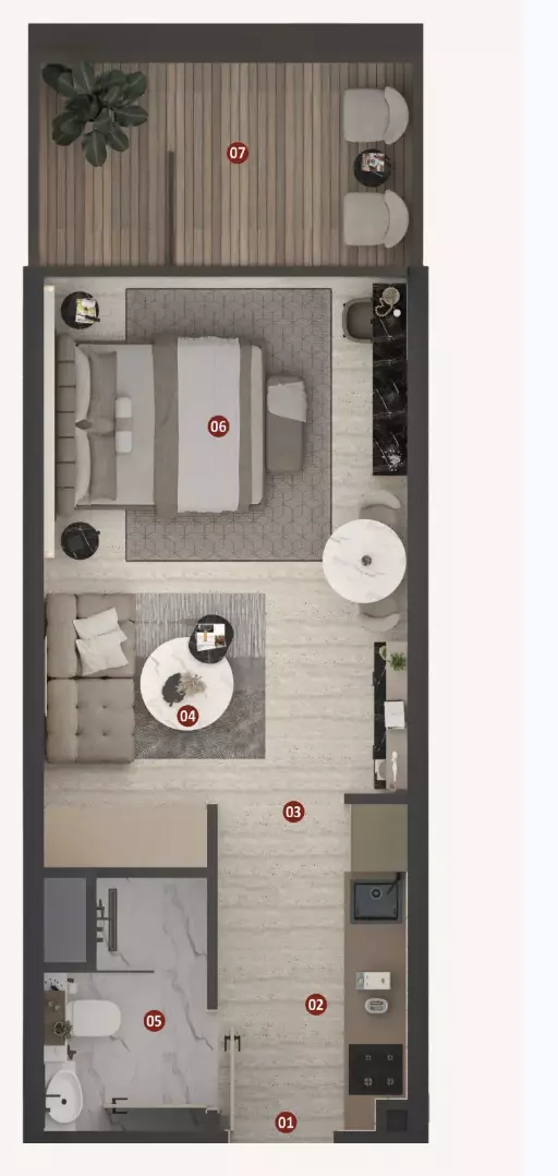 Unit floor plan image