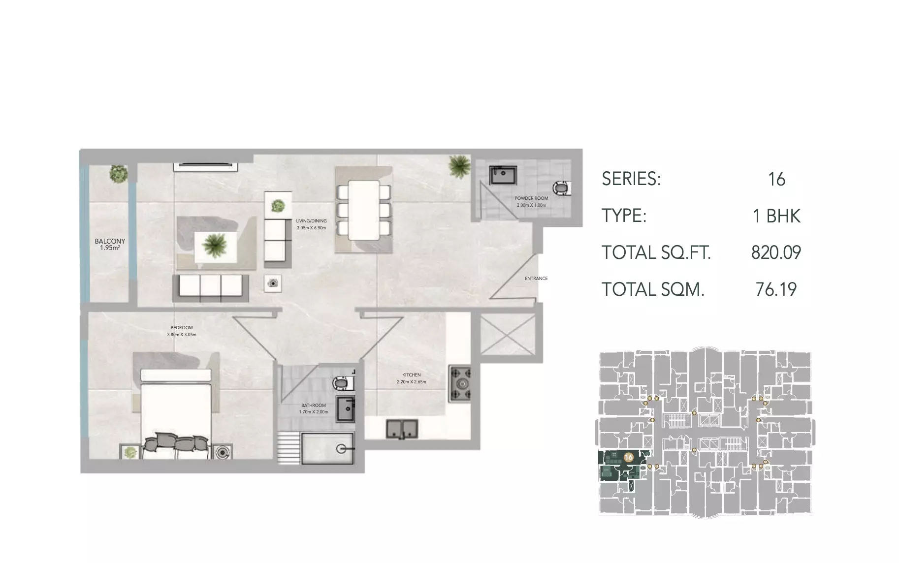 Unit floor plan image