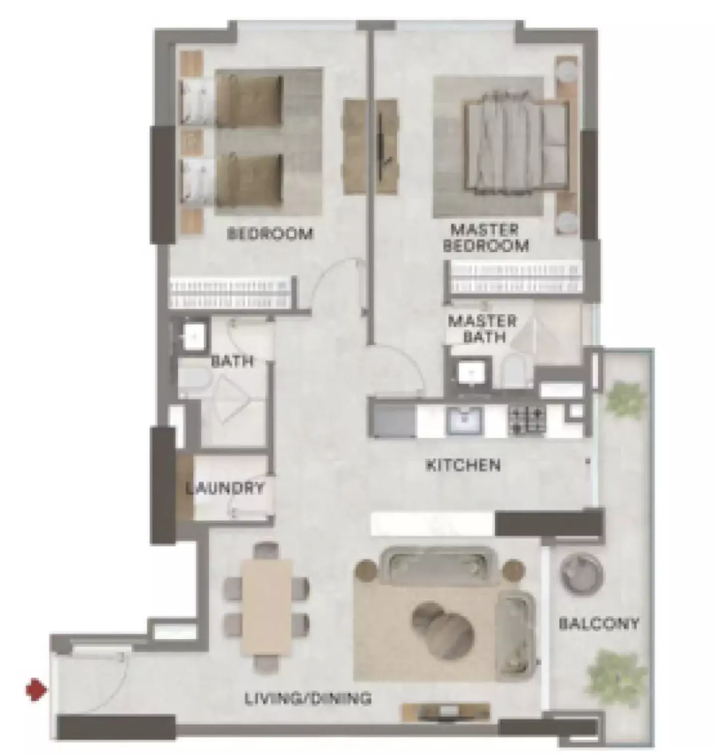 Unit floor plan image