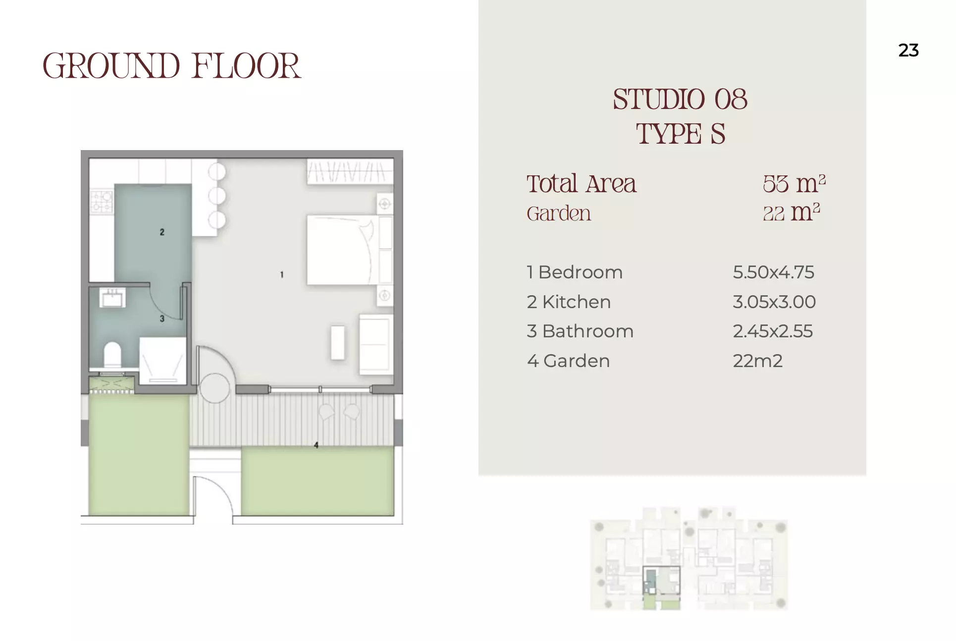 Unit floor plan image