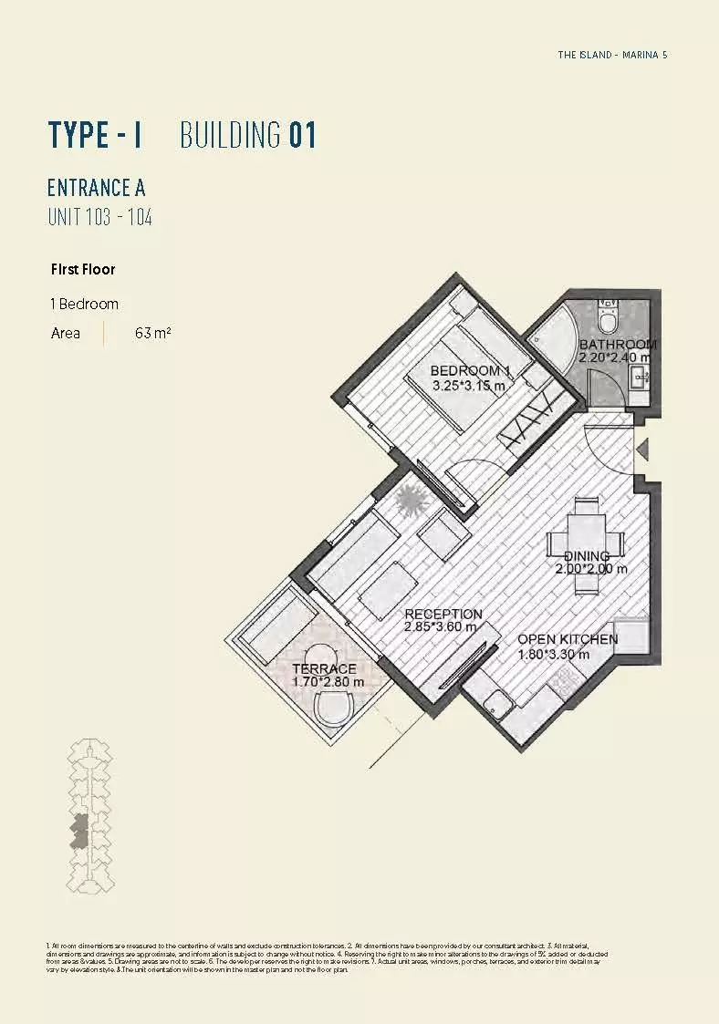 Unit floor plan image