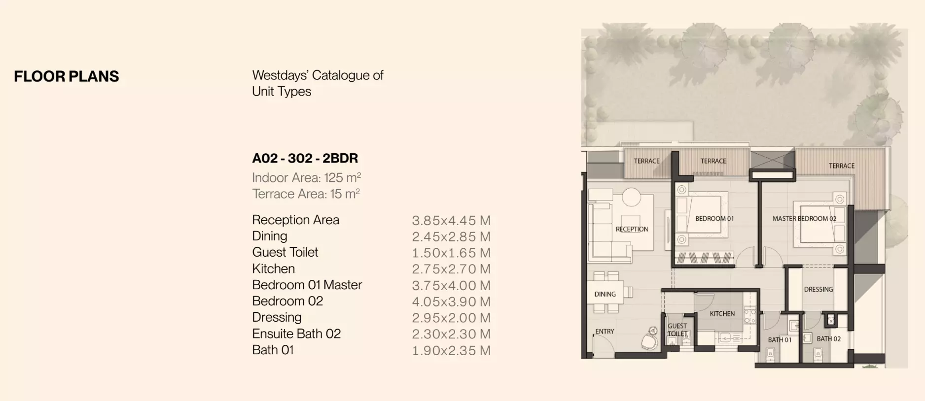 Unit floor plan image