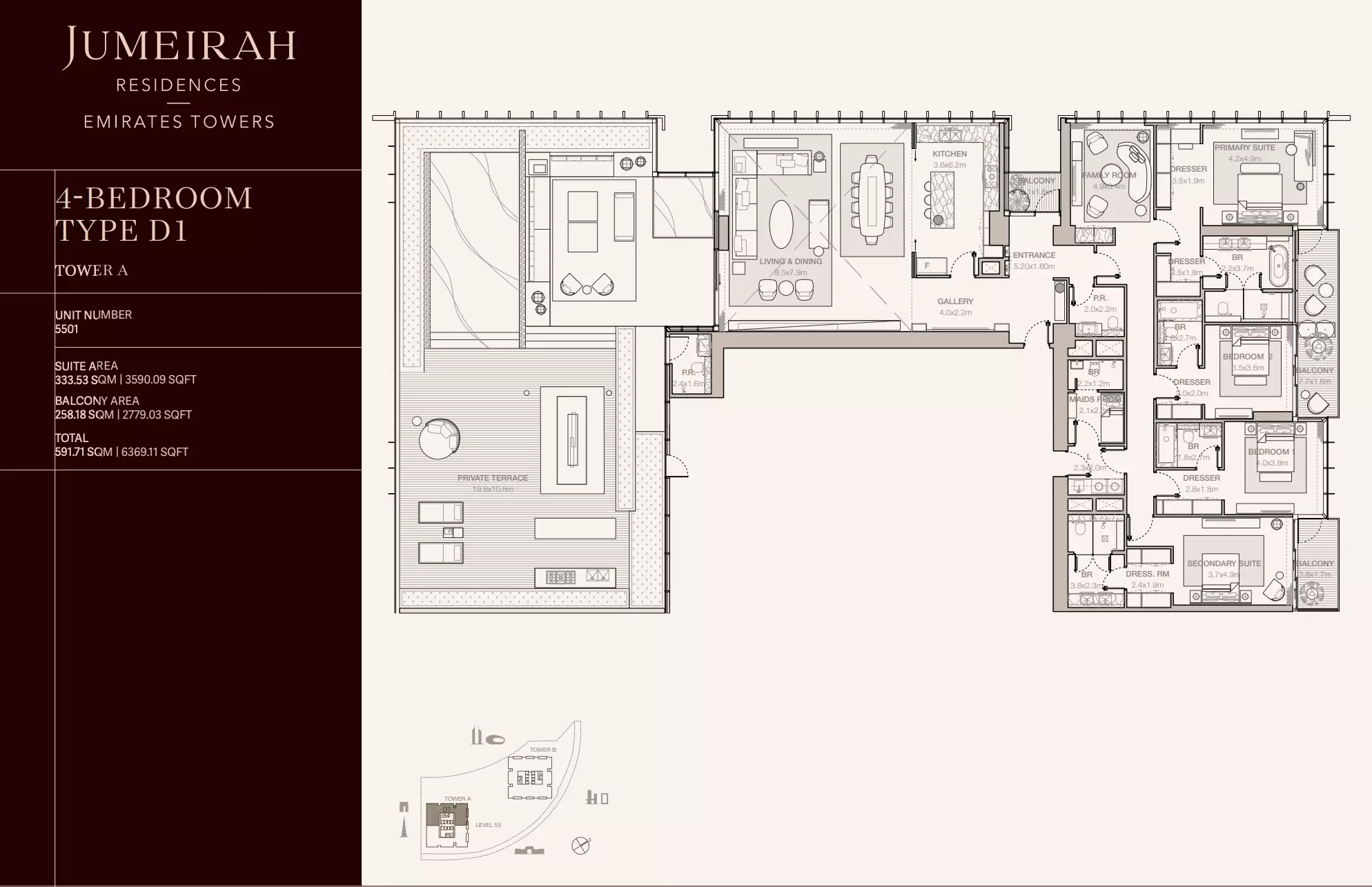 Unit floor plan image