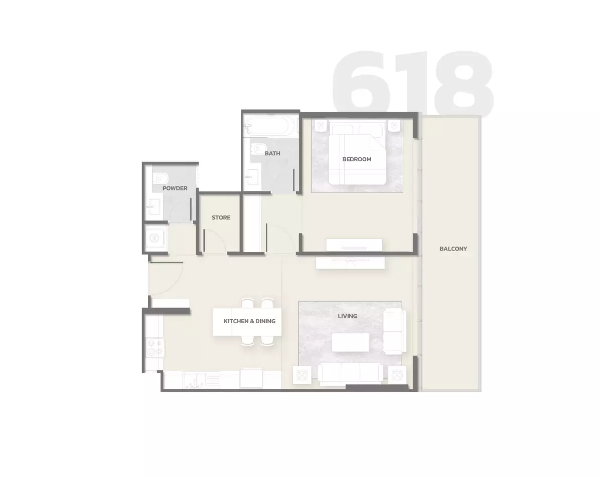 Unit floor plan image