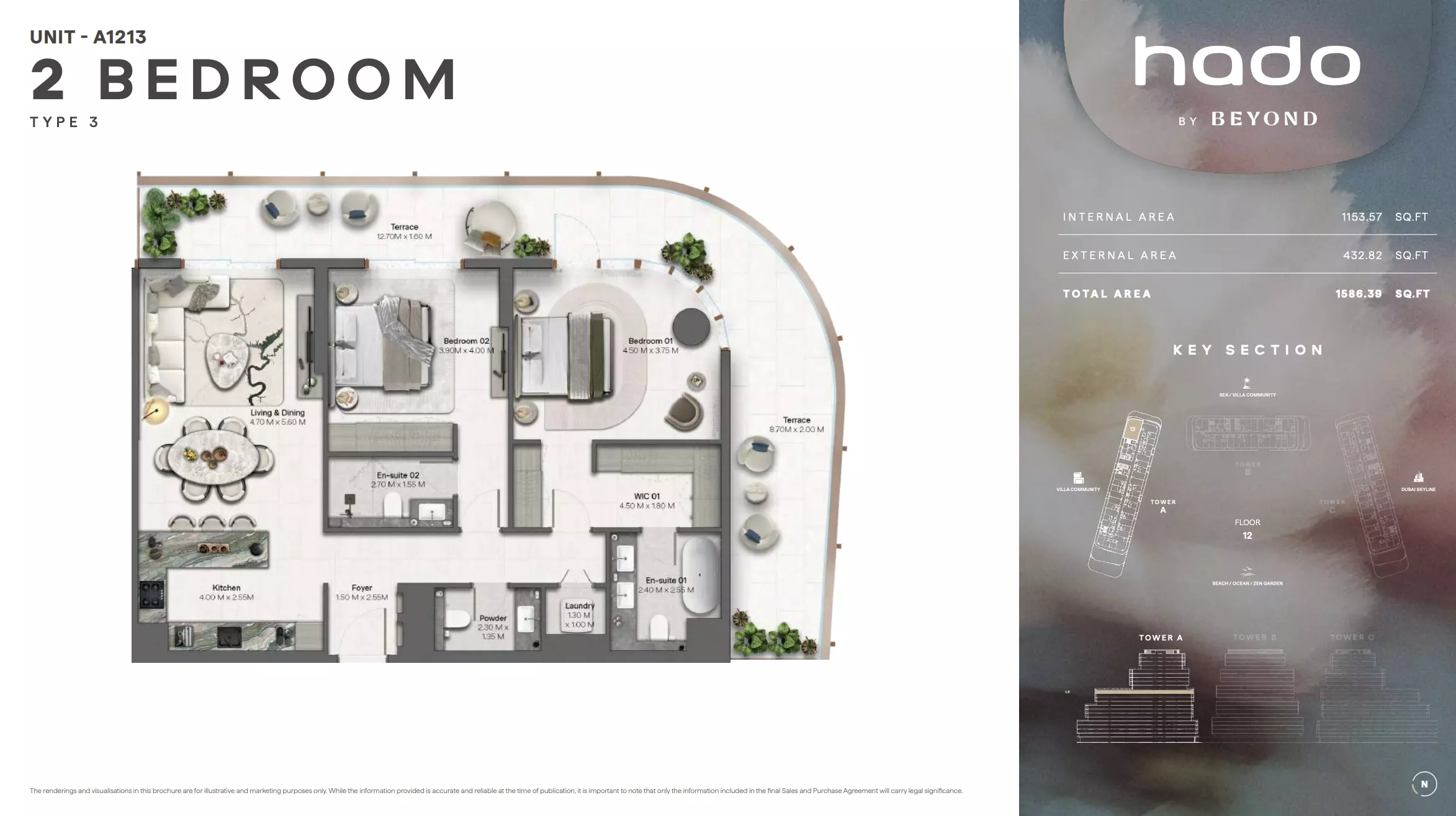 Unit floor plan image