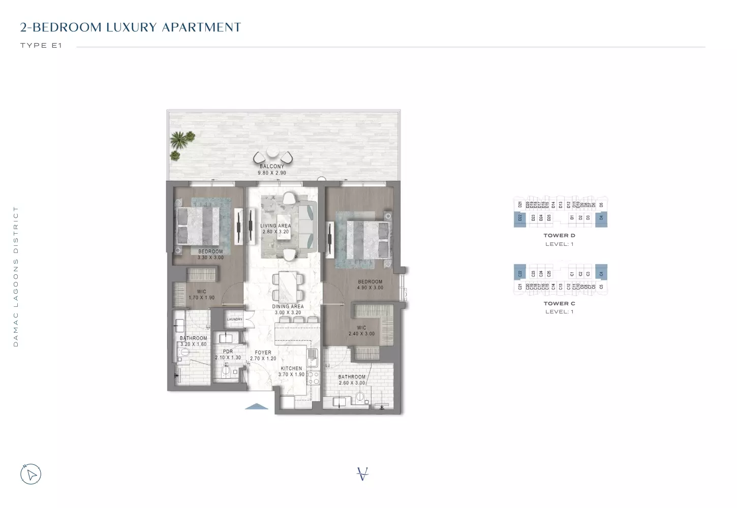 Unit floor plan image