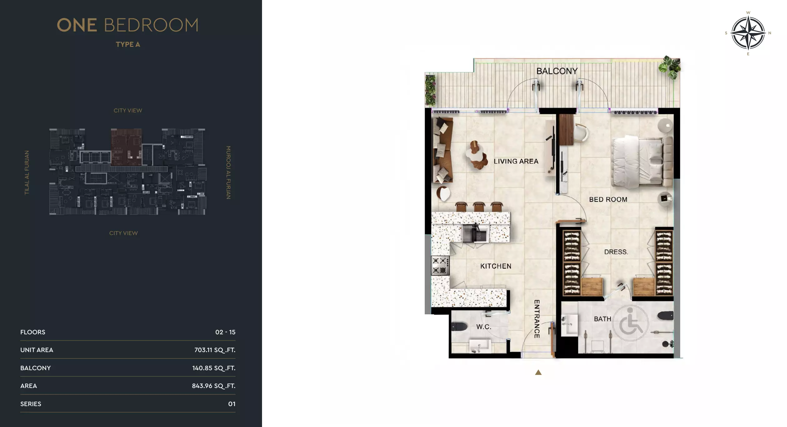 Unit floor plan image