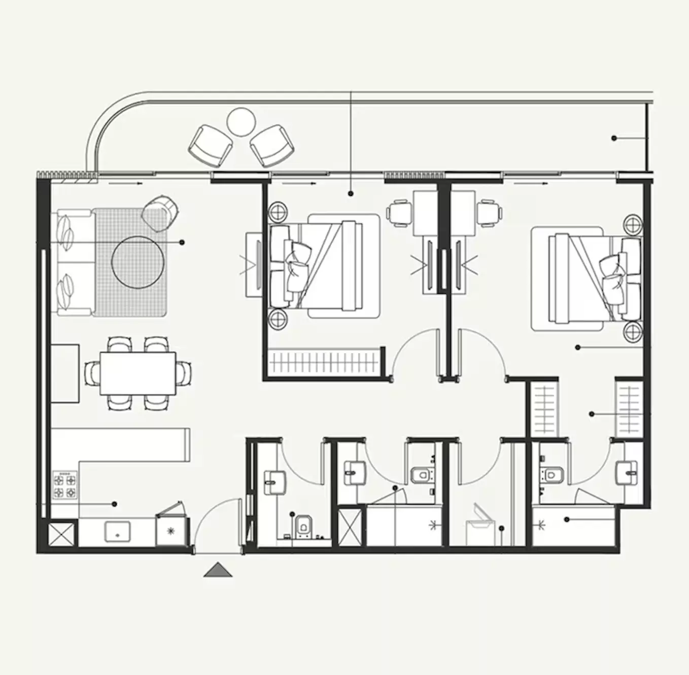Unit floor plan image