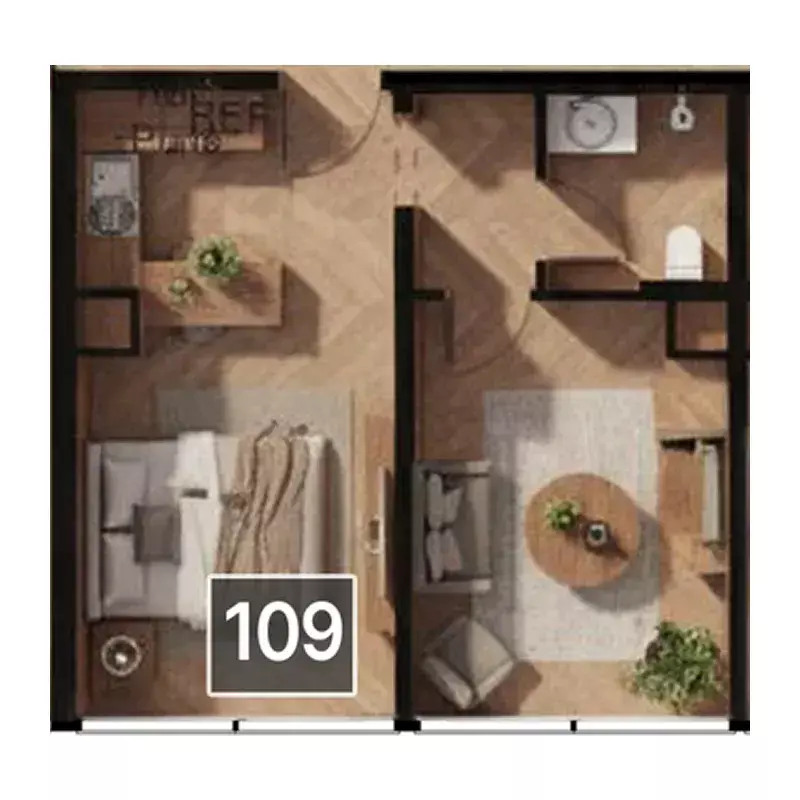 صورة مخطط ارضية الوحدة