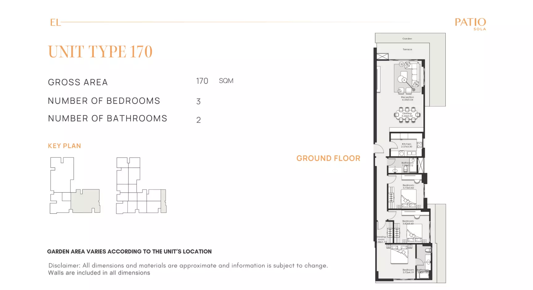 صورة مخطط ارضية الوحدة