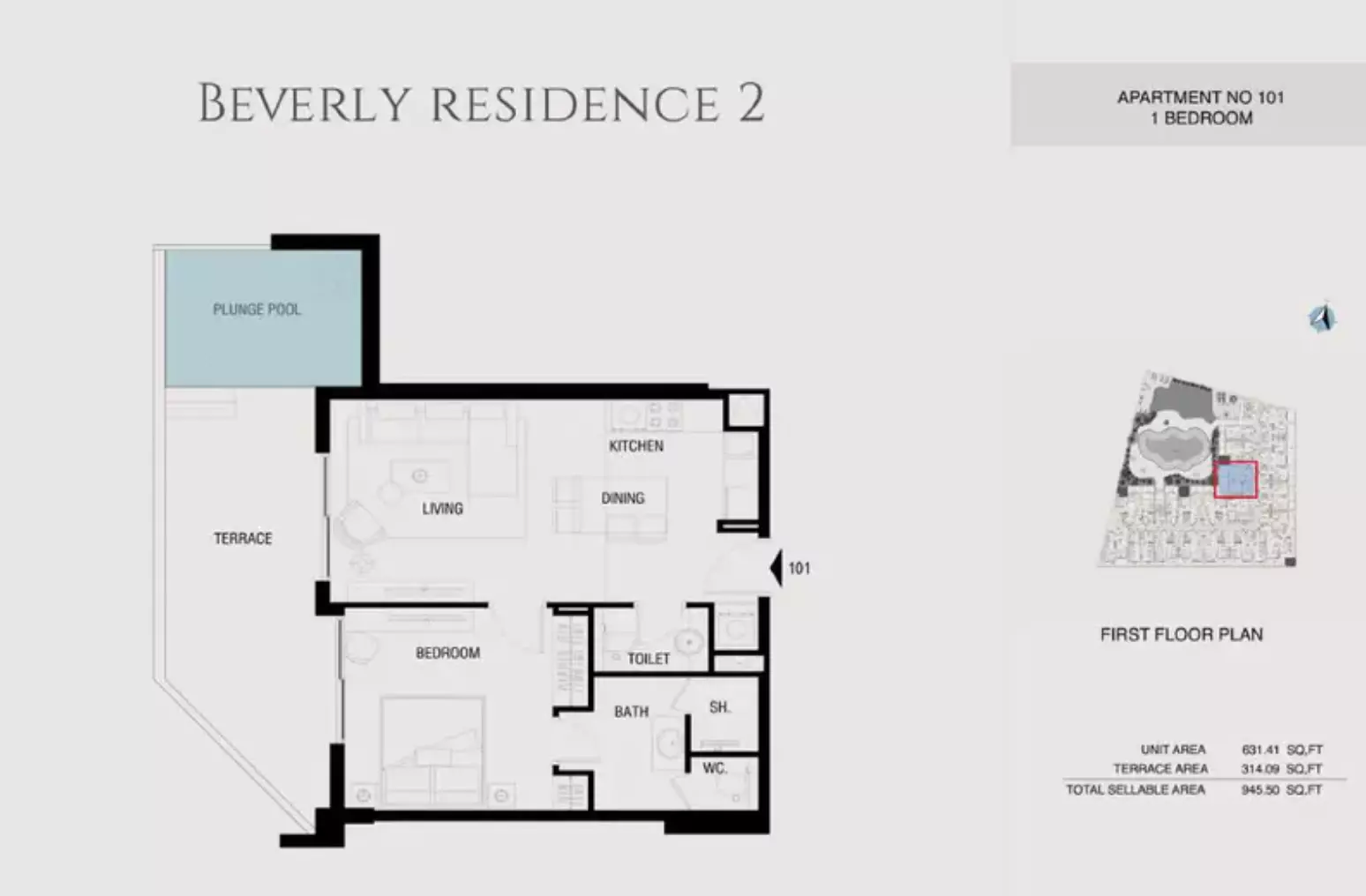 Unit floor plan image
