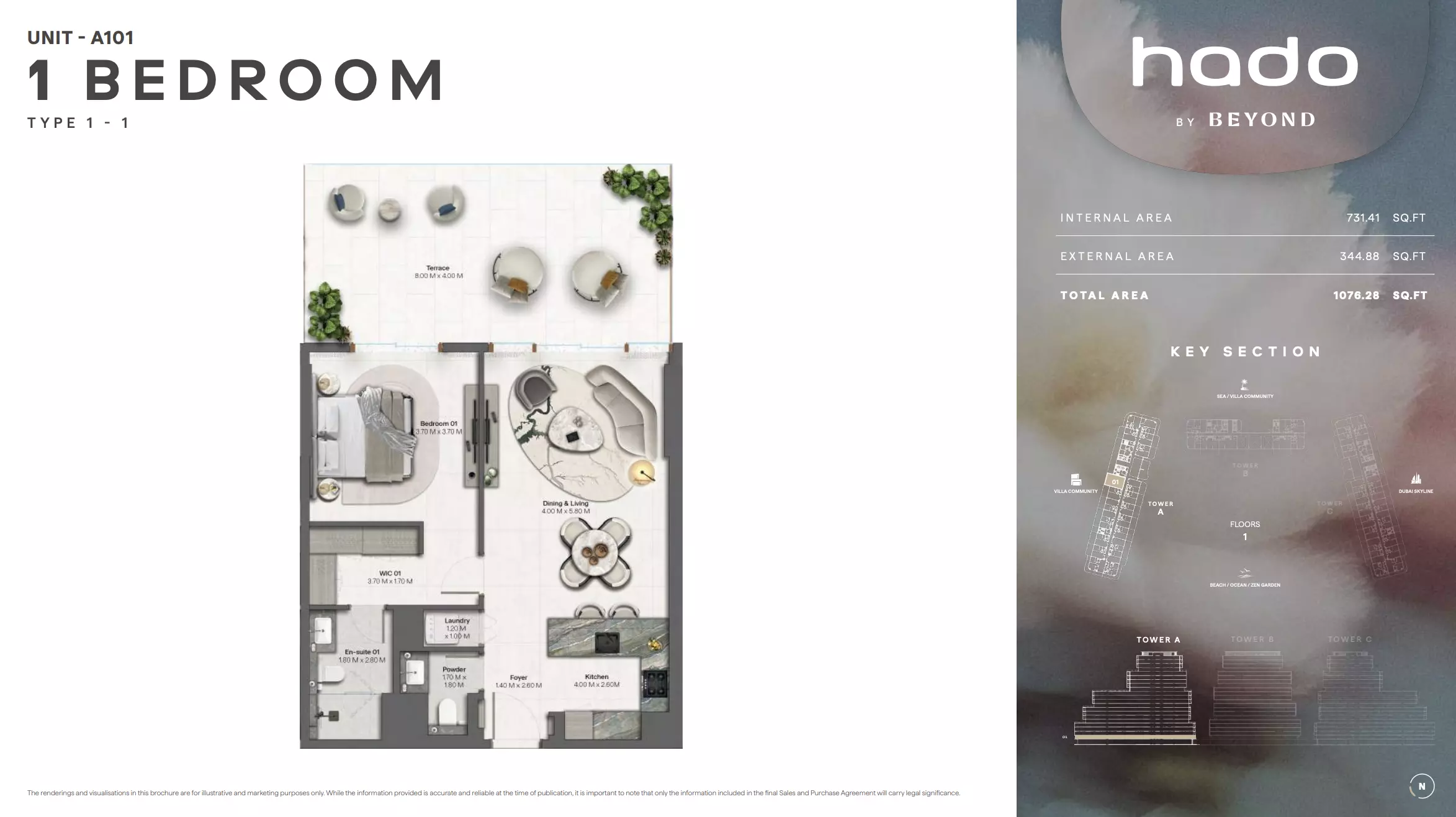 Unit floor plan image