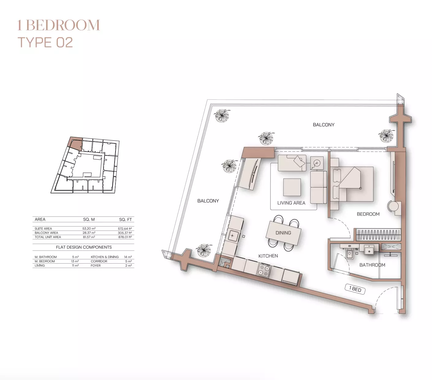 Unit floor plan image