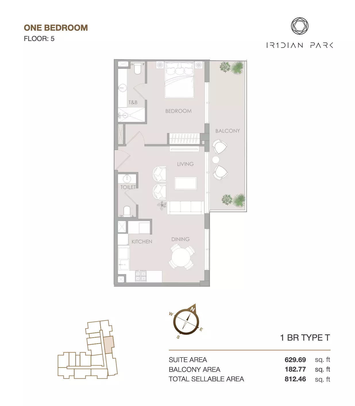 Unit floor plan image