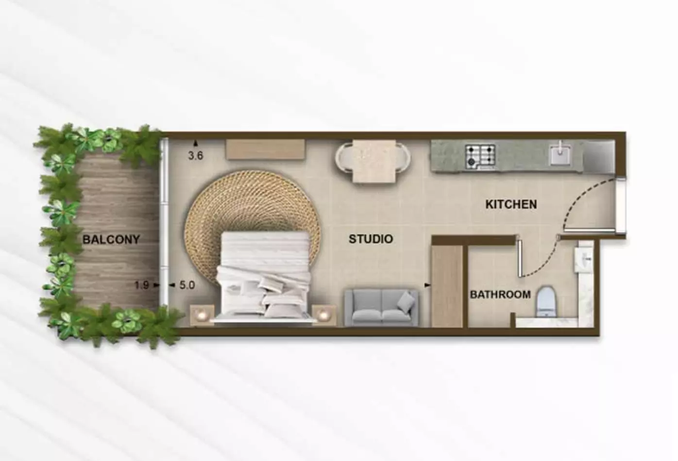 Unit floor plan image