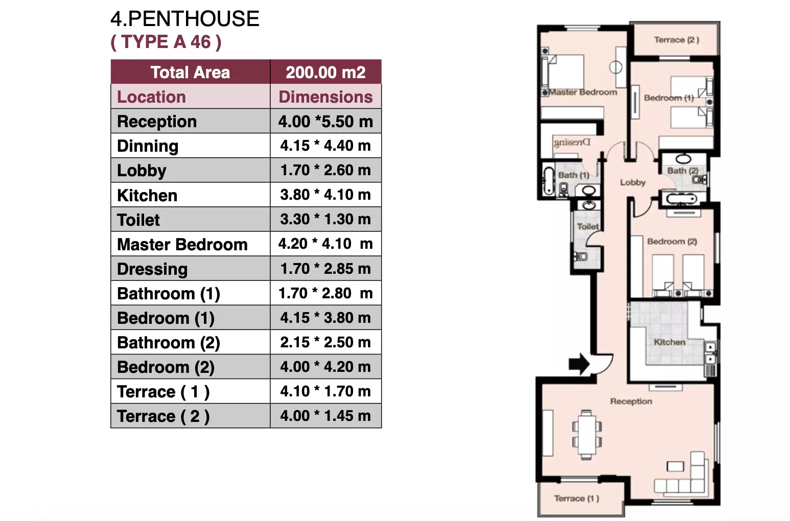 Unit floor plan image