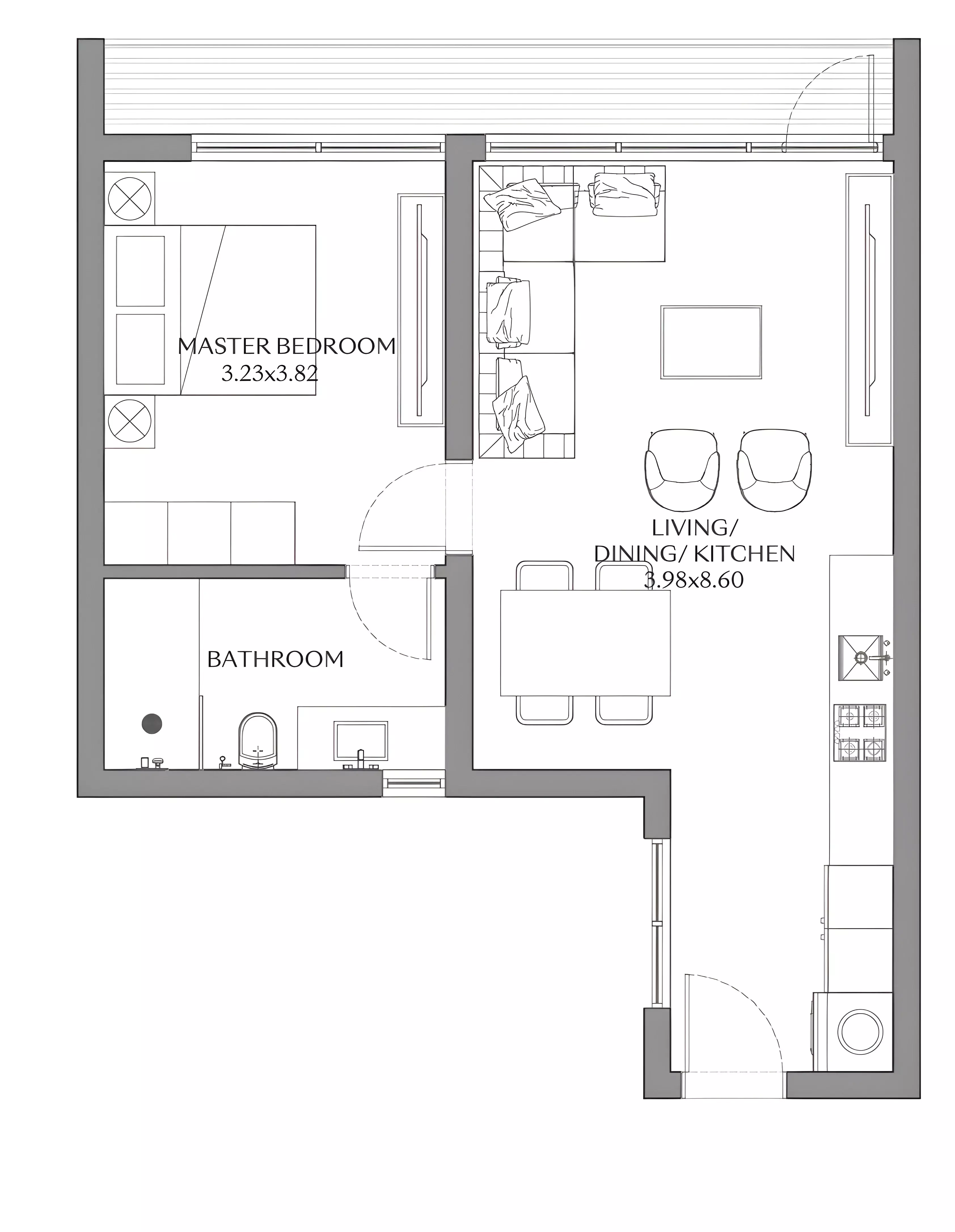Unit floor plan image