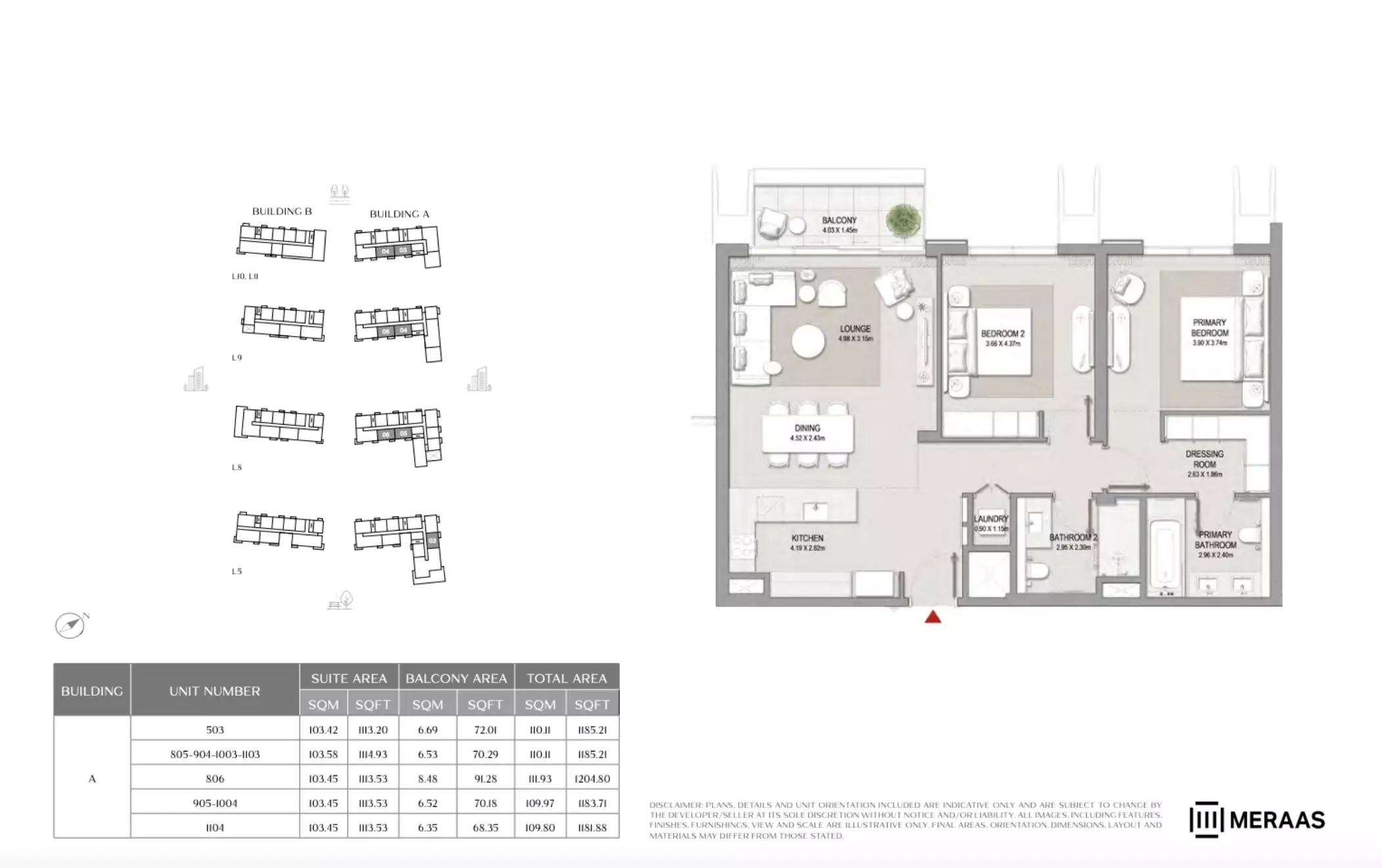 City Walk Crestlane 2 Type 1104-Building B, 2 beds