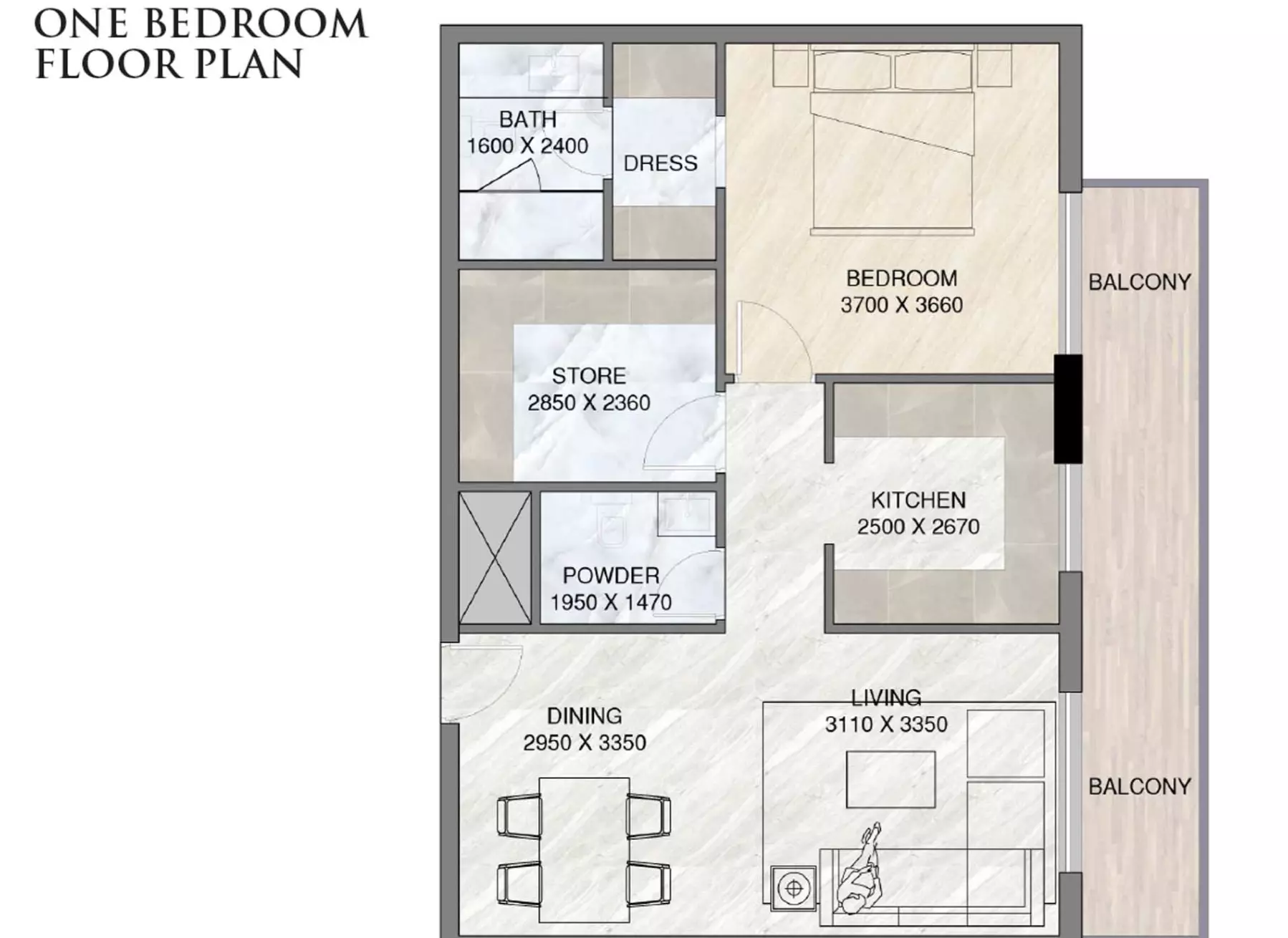 Unit floor plan image