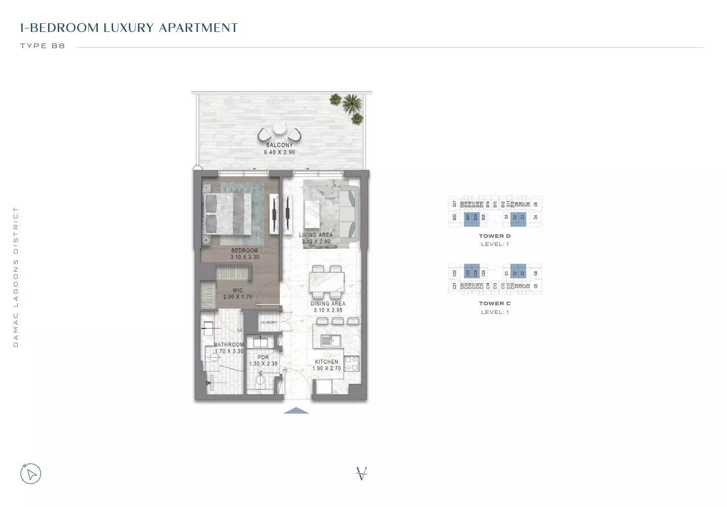 Unit floor plan image