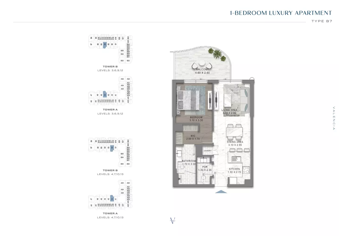 Unit floor plan image
