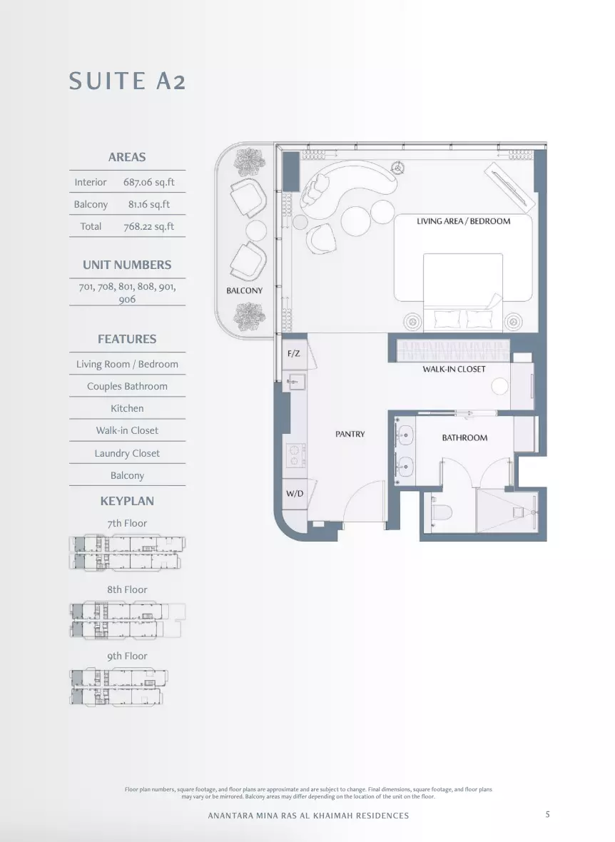 Unit floor plan image