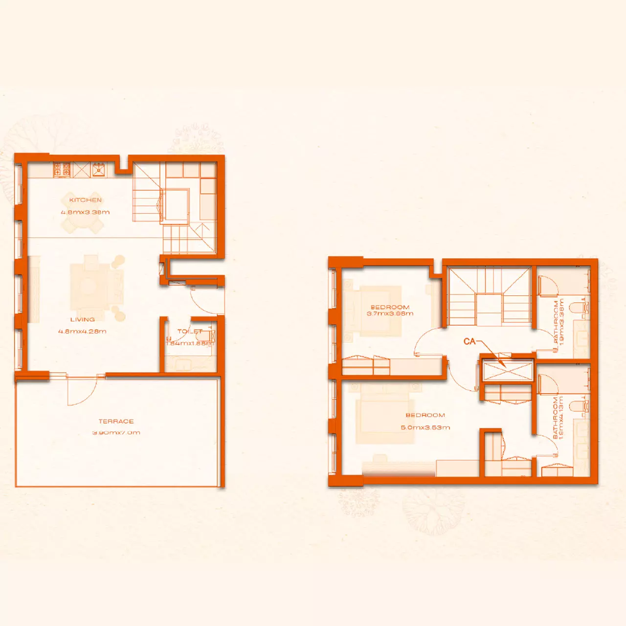 Unit floor plan image