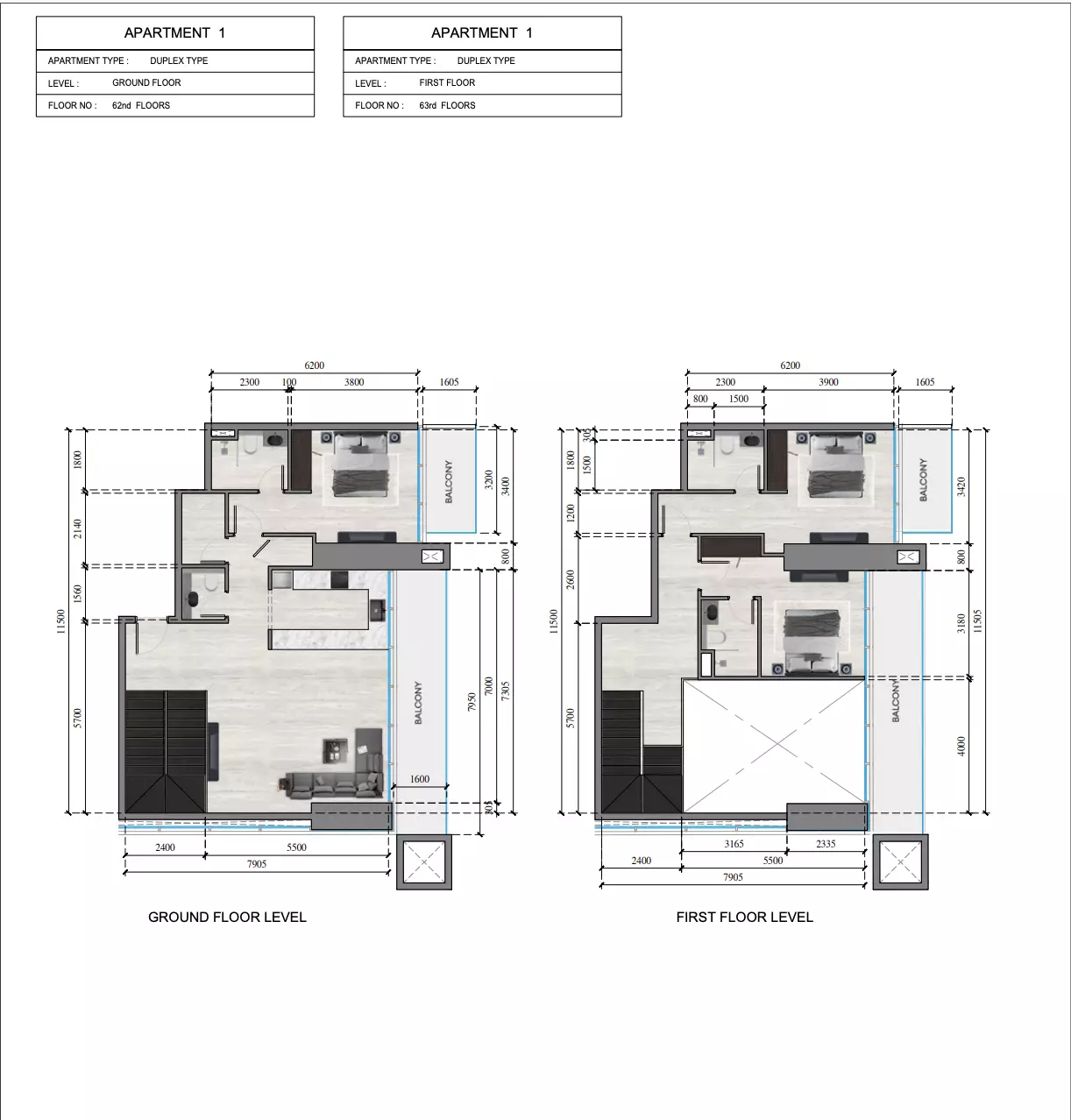 Unit floor plan image
