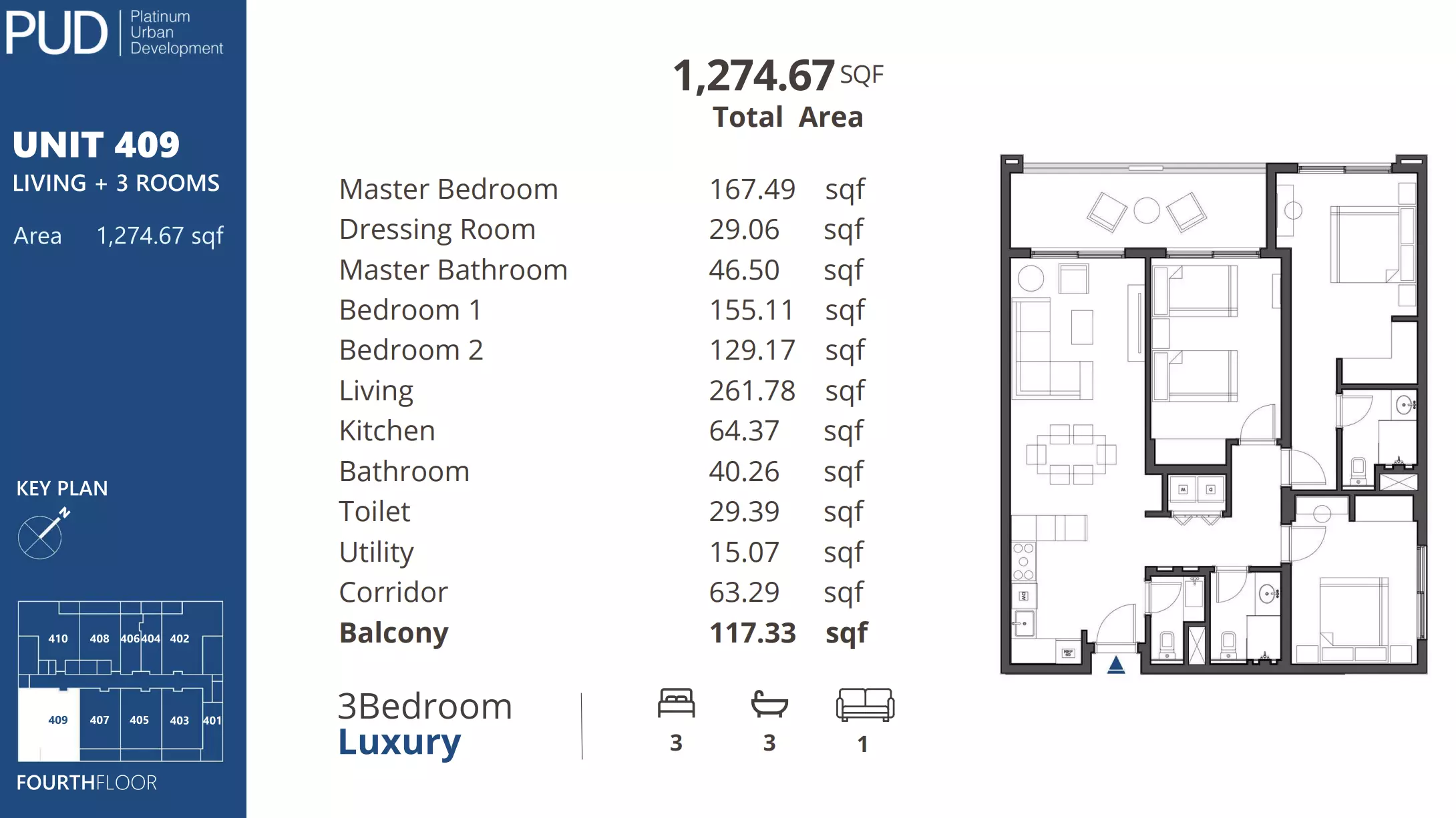 Unit floor plan image