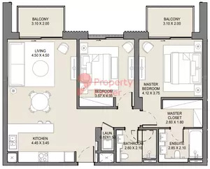 Jomana B5-Type A Level 3-4, 2 beds