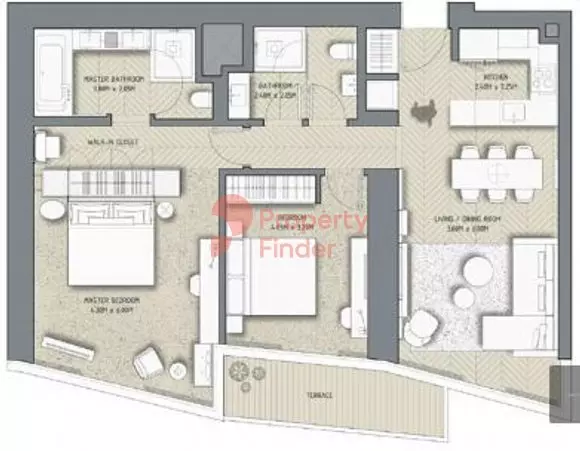The Address Residences Dubai Opera T2-Unit 09, 2 beds