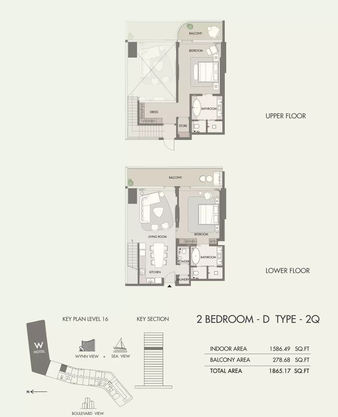 Unit floor plan image