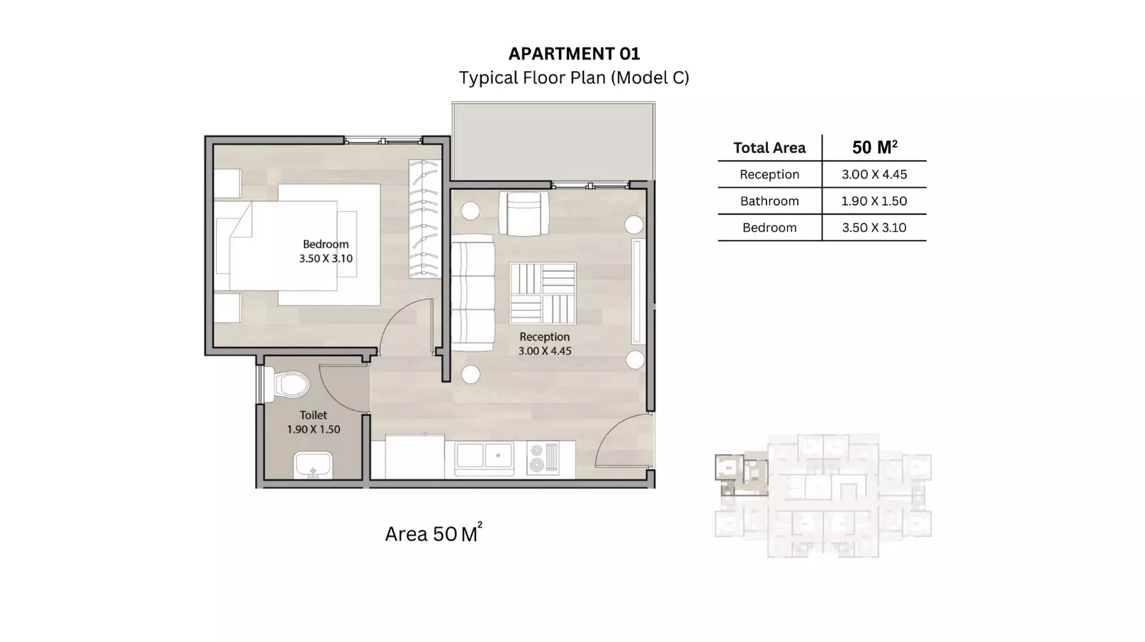Unit floor plan image