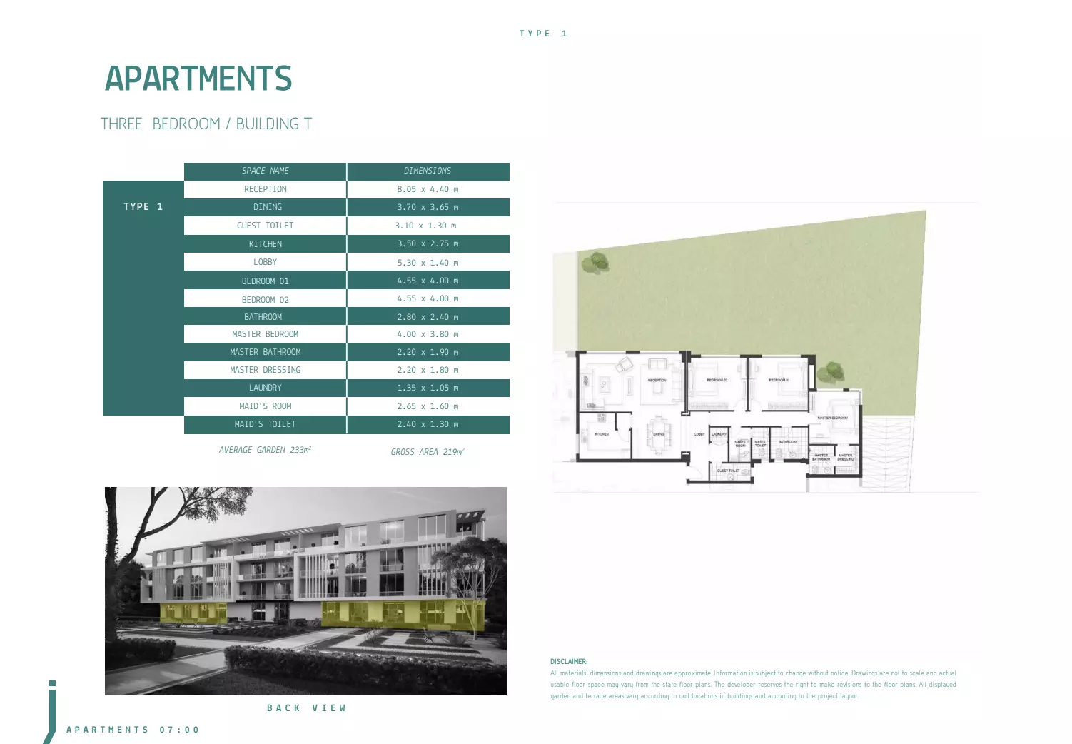 صورة مخطط ارضية الوحدة