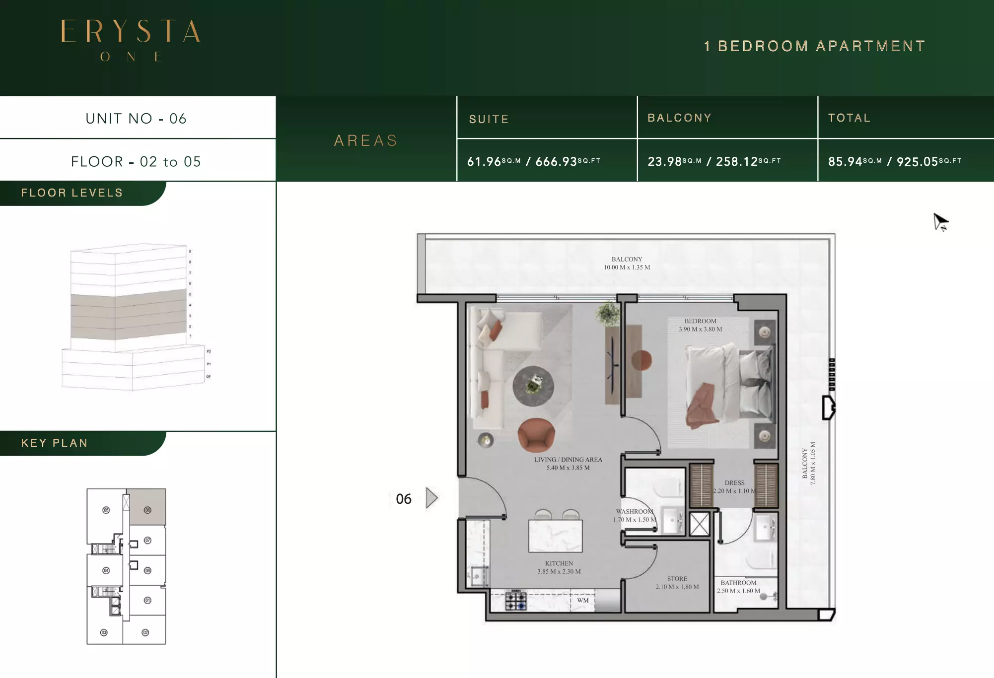 Unit floor plan image