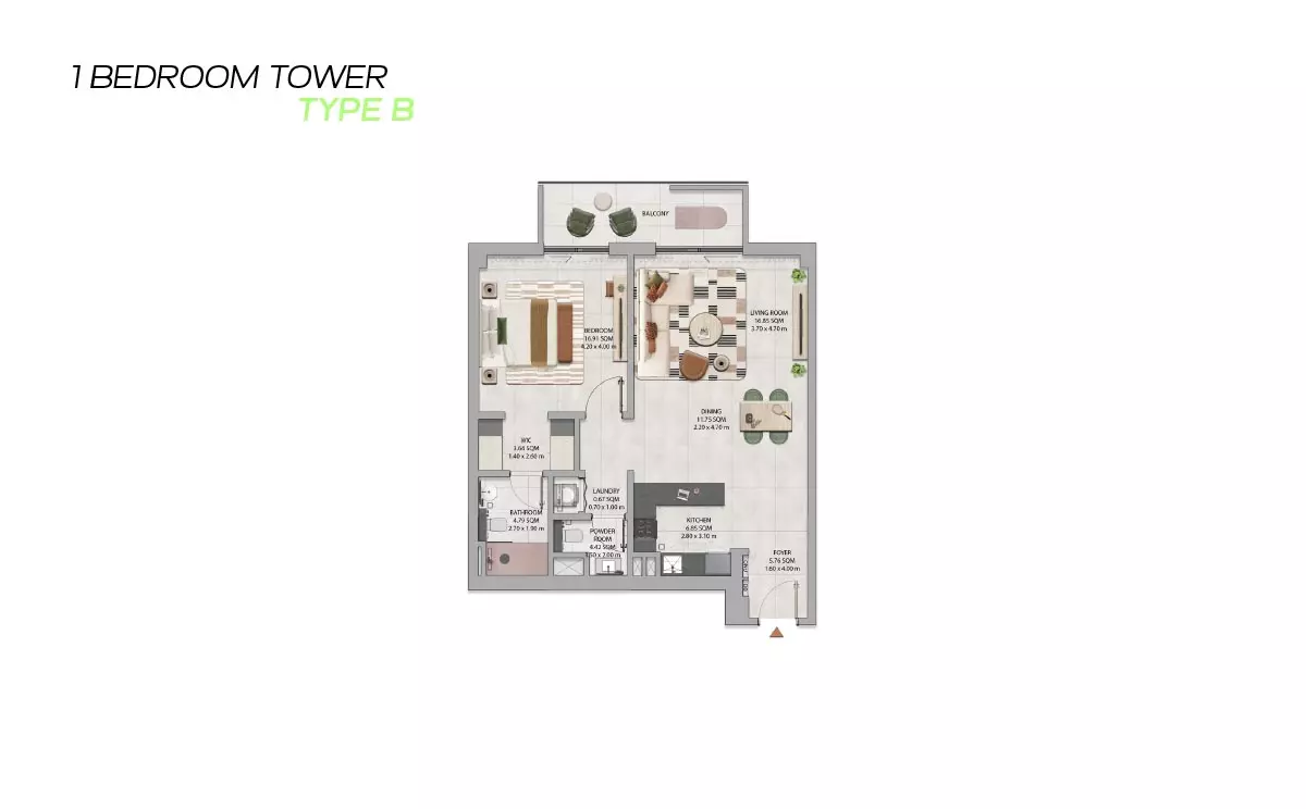 Unit floor plan image