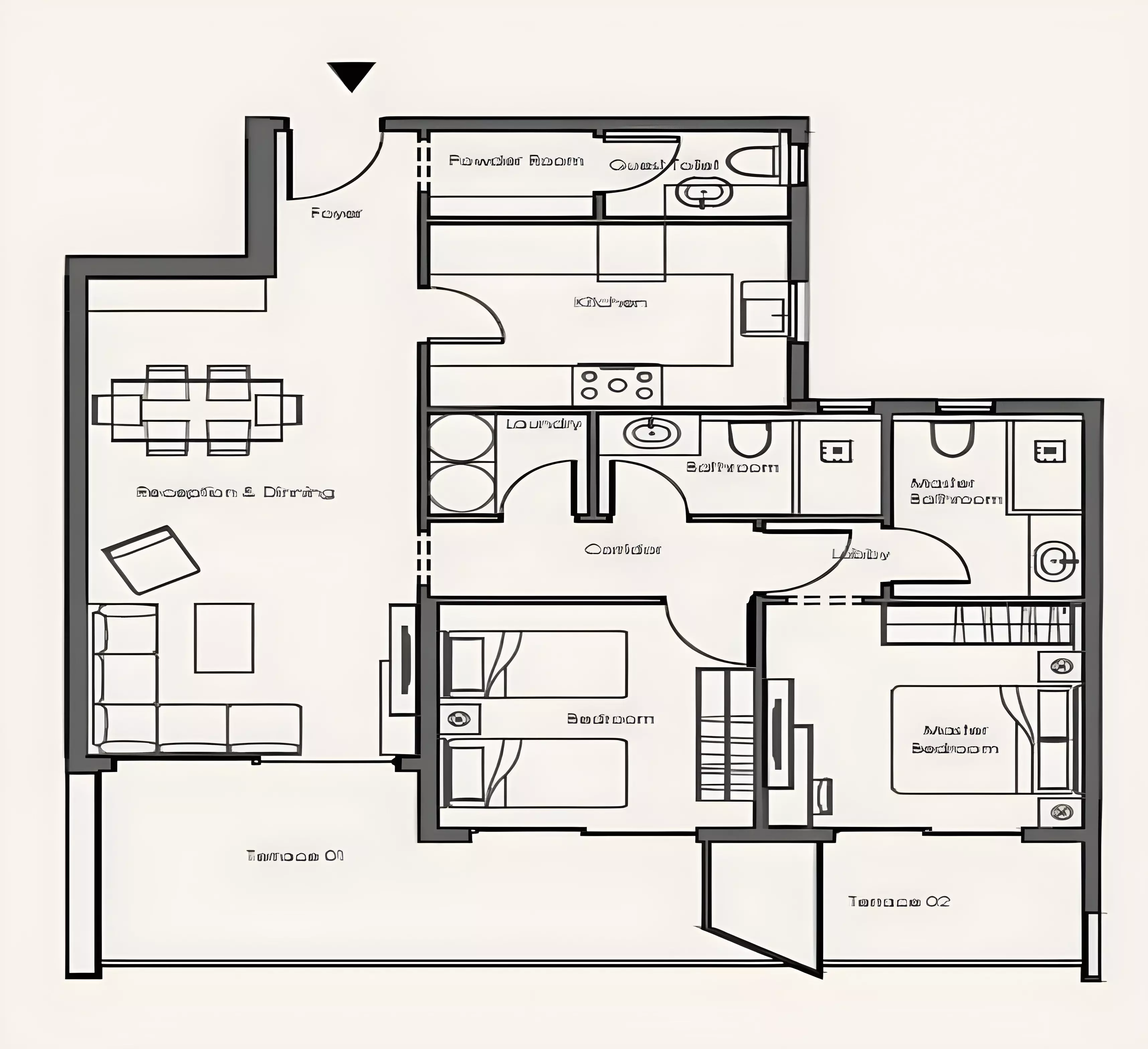 Unit floor plan image