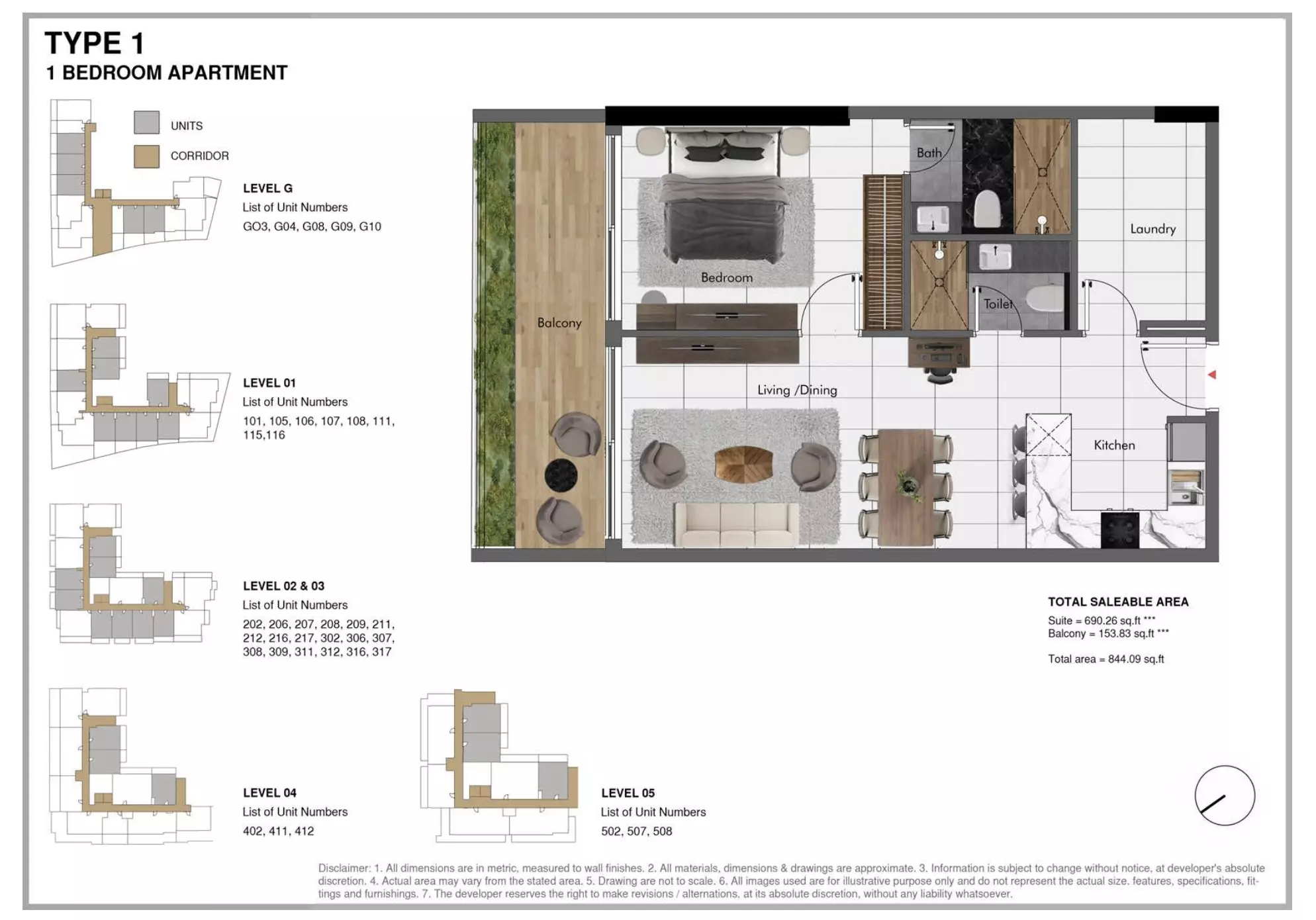 Unit floor plan image